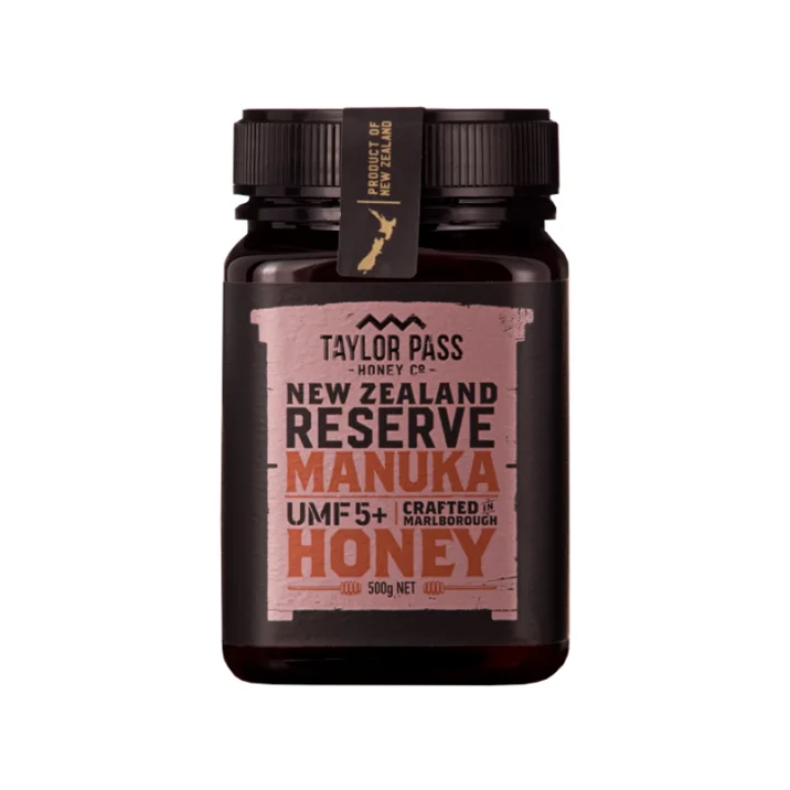 New Zealand Origin Certified Unique Factor Sustainable Award Winning Non-GMO Reserve Active Manuka UMF5+ Honey 500g