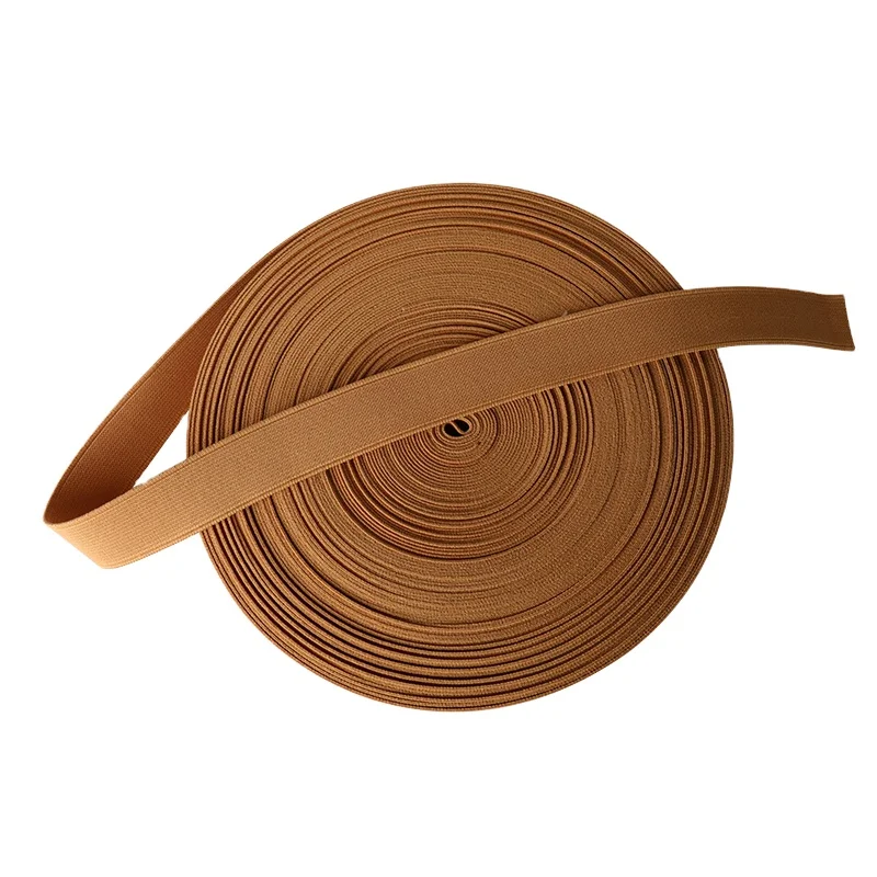 Good quality webbing factory colorful knitting elastic band