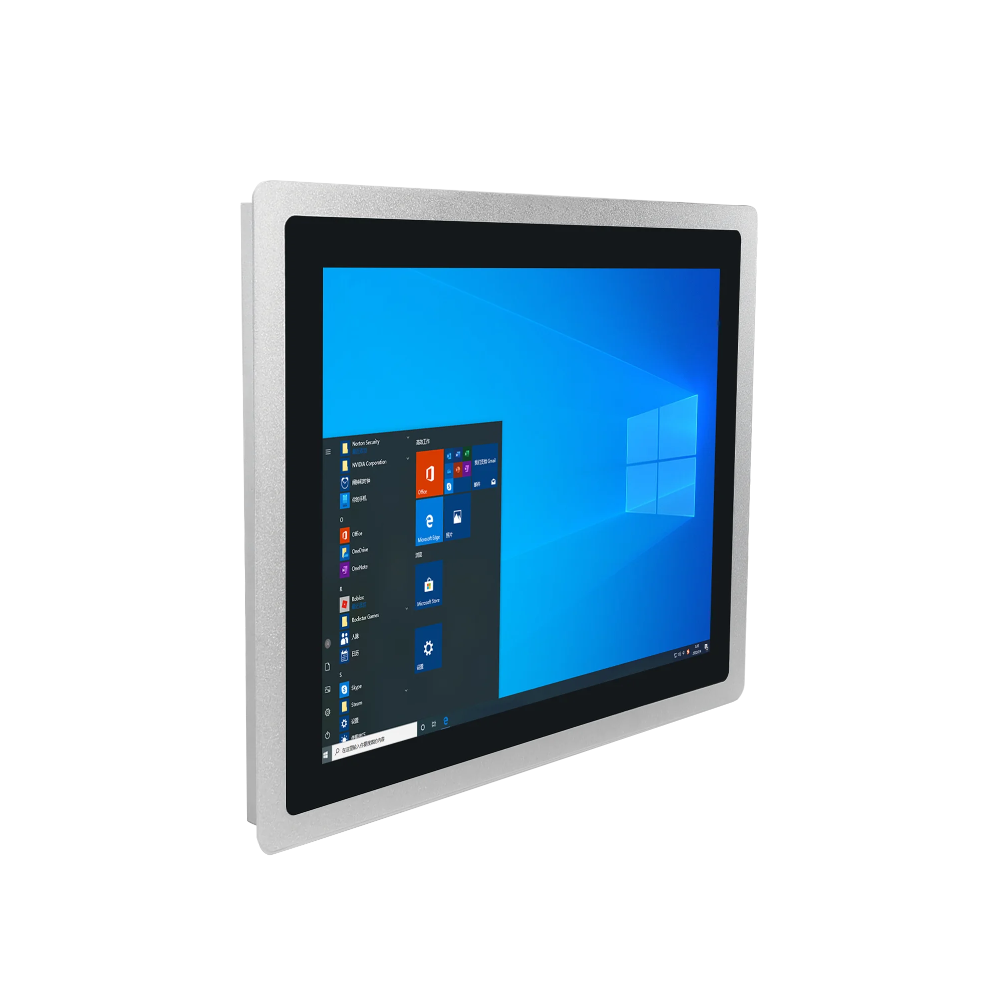 12.1 inch Panel PC Waterpoof Ip65 Embedded Touch Screen Fanless Rugged industrial panel pc