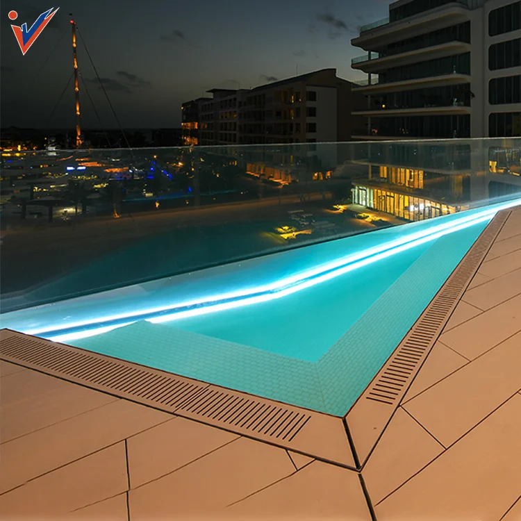 Leyu Acrylic Manufacturer Transparent Pool Walls Clear Acrylic Side Panel, Acrylic Floor Panels