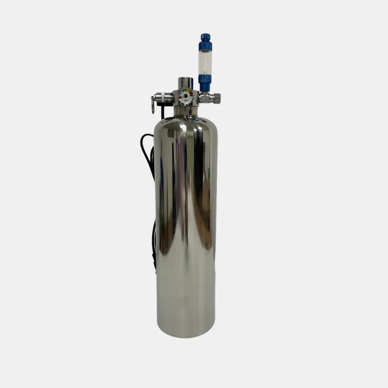 Горячая Распродажа высококачественный аквариумный генератор Co2 комплект самореактора с цилиндром из нержавеющей стали 2