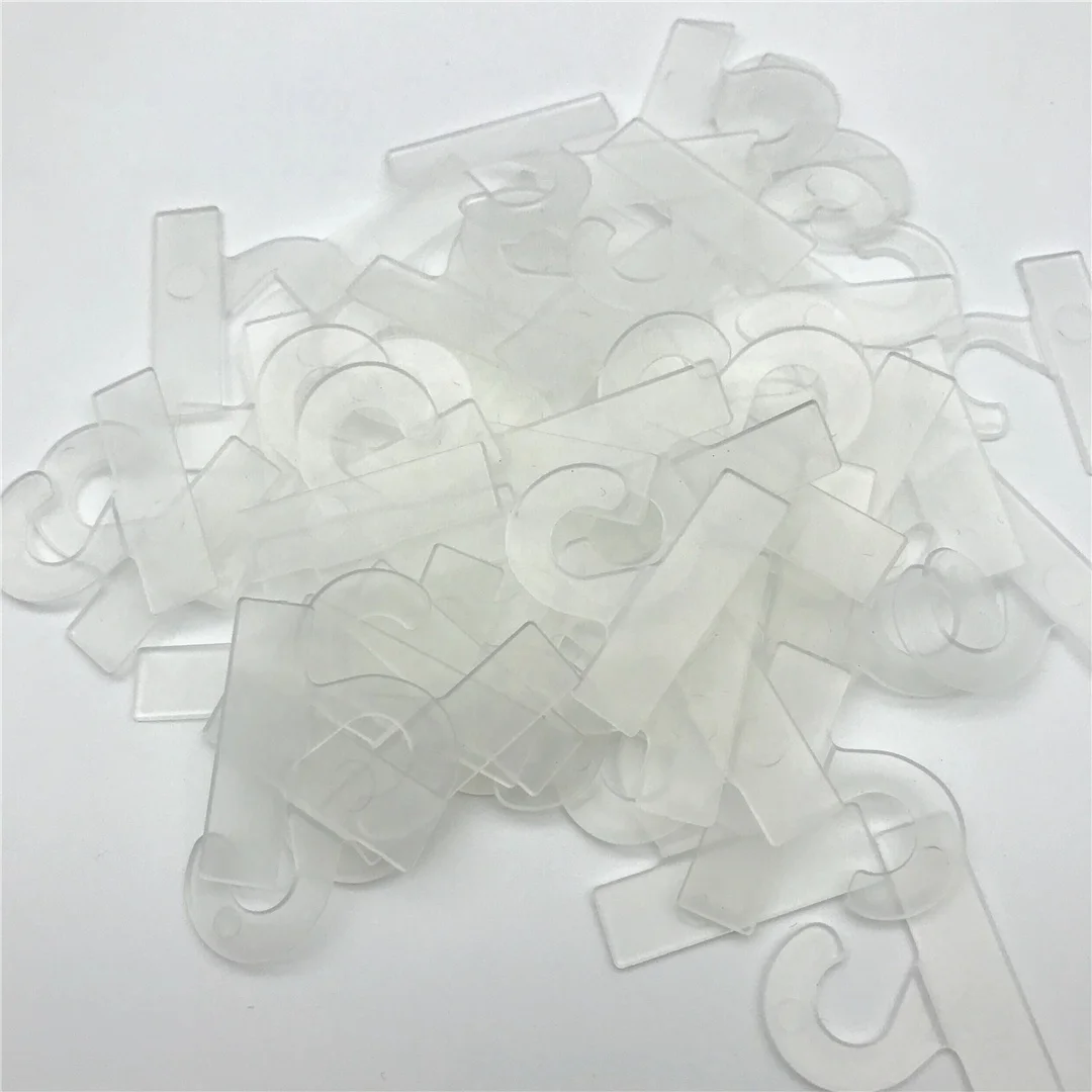 Professional supply and sales of environmental PP plastic buckle, bag hook or socks packing hook