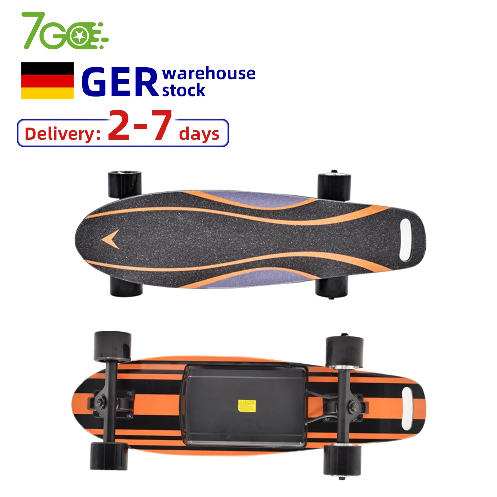 Colorful cheap  mini skateboards brushless Dual Motor Electric Skateboard for kids Children