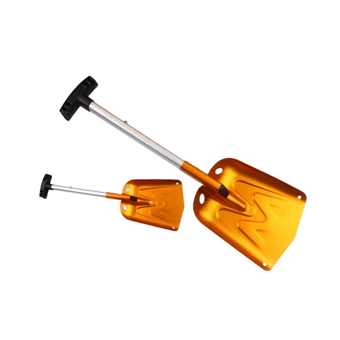 Ergonomic Double Handle Snow Shovel with Telescopic Handle