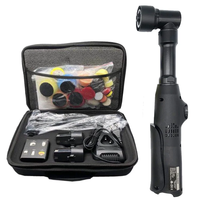 Беспроводная портативная полировальная машина устройство двойного действия с 7 переменными скоростями случайный орбитальный полировщик автомобиля для автоматической полировки