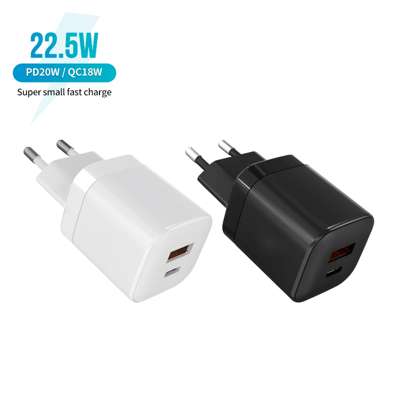 Shenzhen factory new technology 2 port wall phone PD chargers with good price for mobile phone