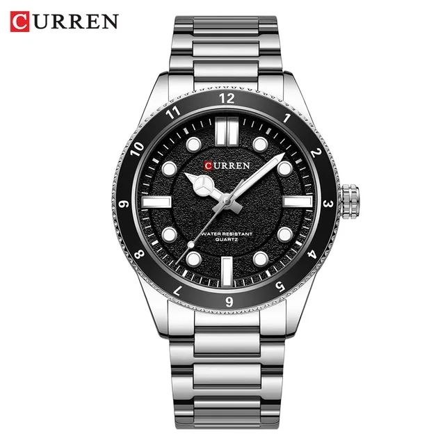 CURREN 8450 Fashionable New Product Factory Direct Sale Ready To Ship On Sale Quartz Watches for Men Clock Stainless Steel Band
