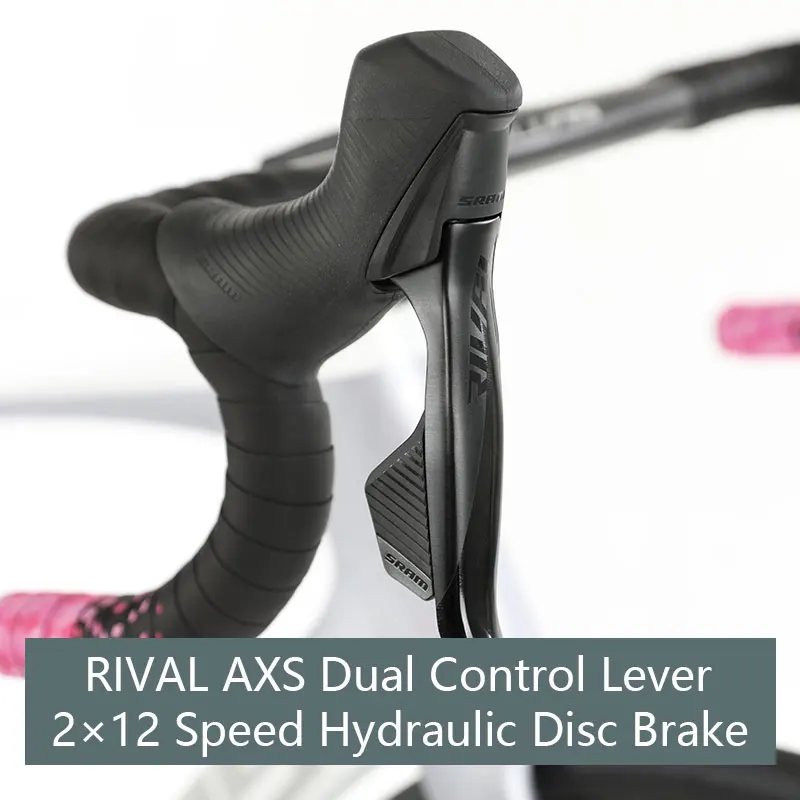 ALVAS Climax SLT RIVAL AXS Road Bicycle  2*12 speed 700C Hydraulic Disc Brake carbon fibre commute Leisure cycling men women