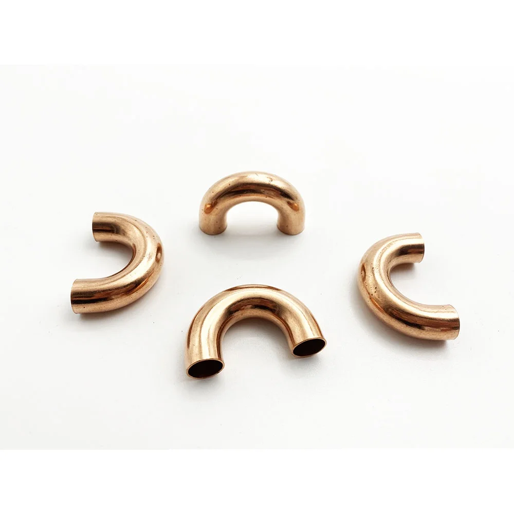 Copper Pipe Fittings for Plumbing 180 degree elbow OD 3/4  for condenser unit