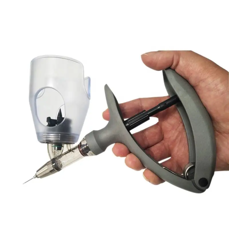 Animal injector veterinary automatic continuous syringe pig/cow injection gun adjustment syringe