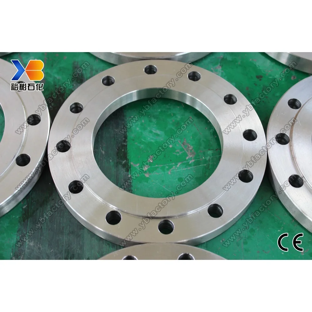Customized PED Certificate Motor Engine Spare Parts Forged Stainless F316L Flanges Ring