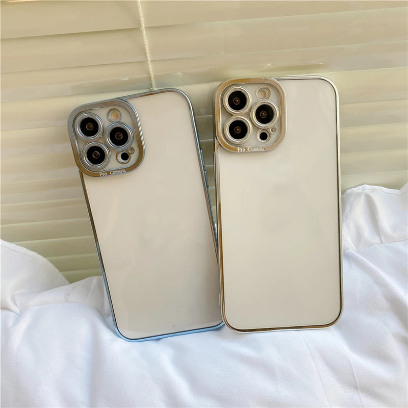 Прозрачный чехол для iphone xr квадратный бампер с кристаллами роскошный гальванический золотой 13 pro