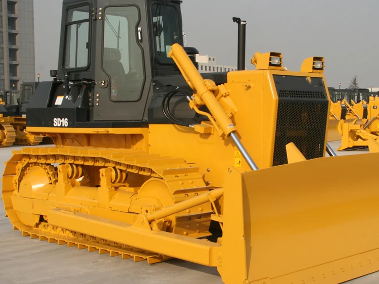 Earthmoving Machinery SD16 160HP  SHANTUI Crawler Bulldozer For Sale