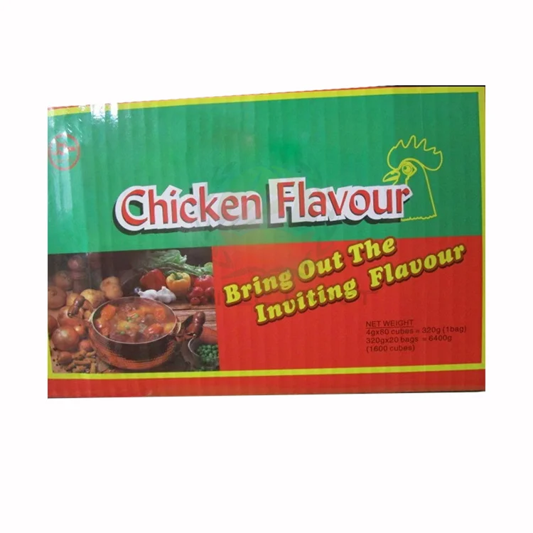 Customized Package 10g 12g Goat Mutton Beef Stock Cubes