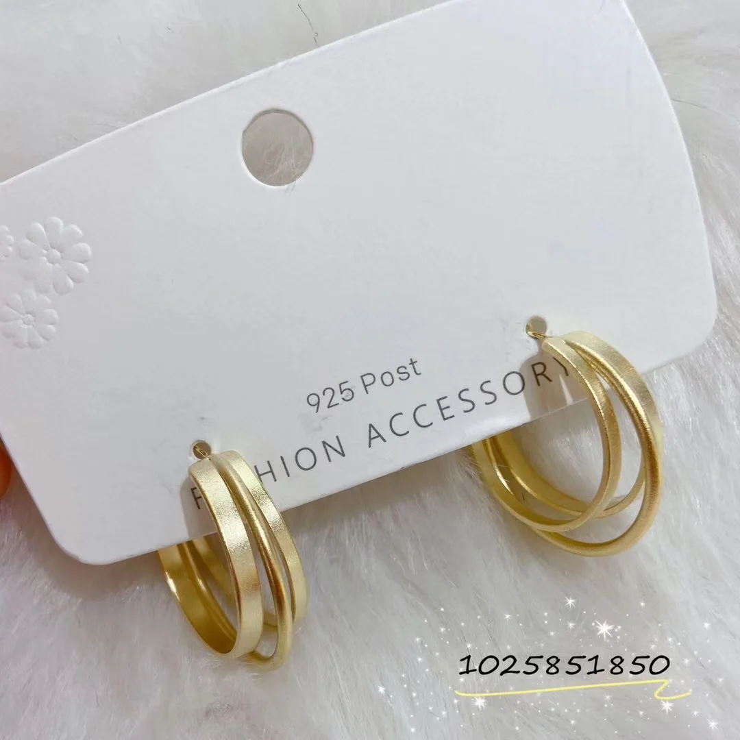 93825 Xuping Jewelry Fashion Hot Style18K Gold Plated Huggies Earring