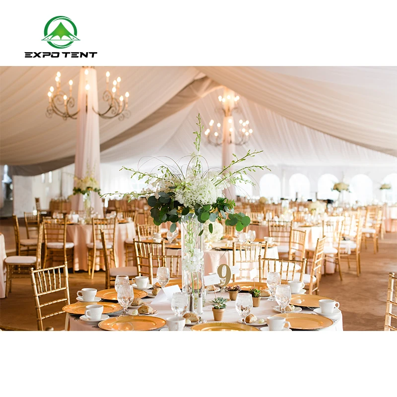 Outdoor Wedding Type A Frame tent for Party and Events Aluminum Luxury Large Huge Marquee Waterproof