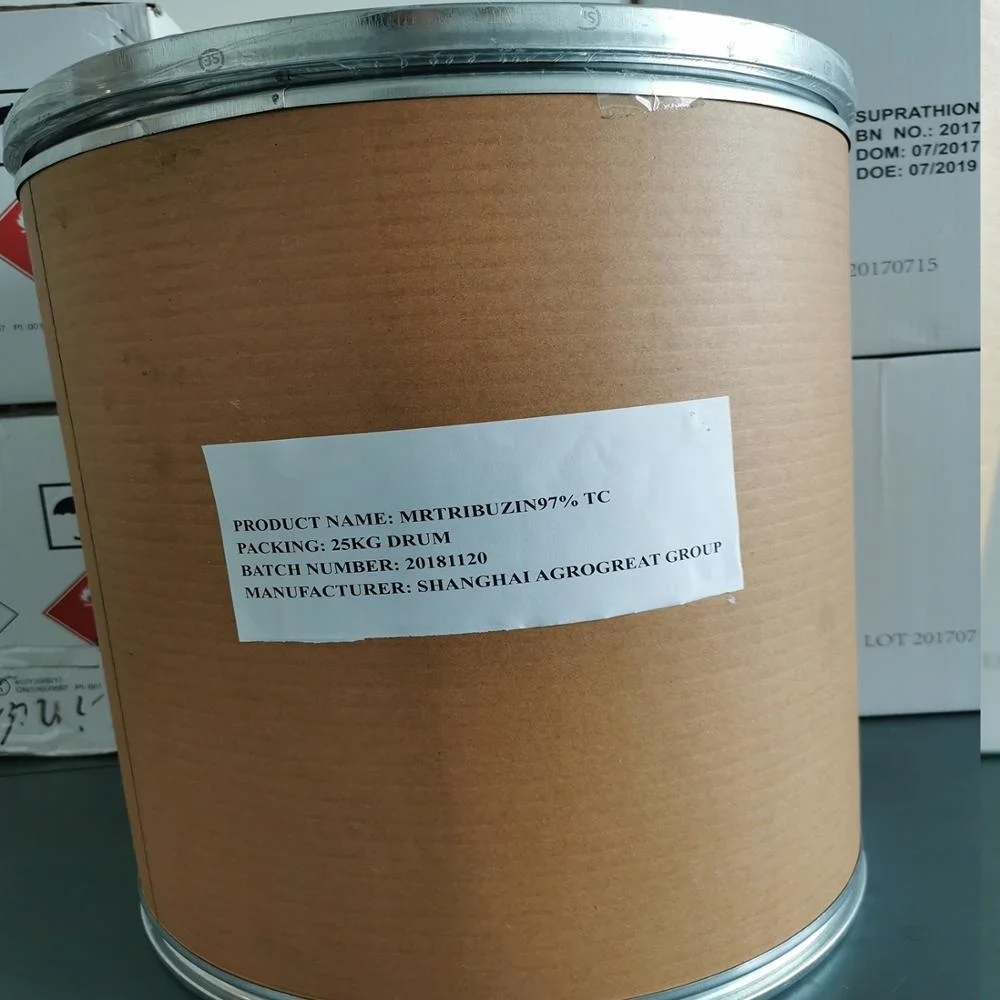 Гербицид метрибузин 95% TC CAS 21087-64-9, Прямая Заводская цена