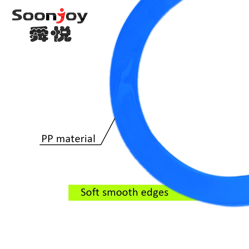 Wholesale Unisex Juggling Rings High Quality PP Material Plastic Colored Classic Style Good Value for Money