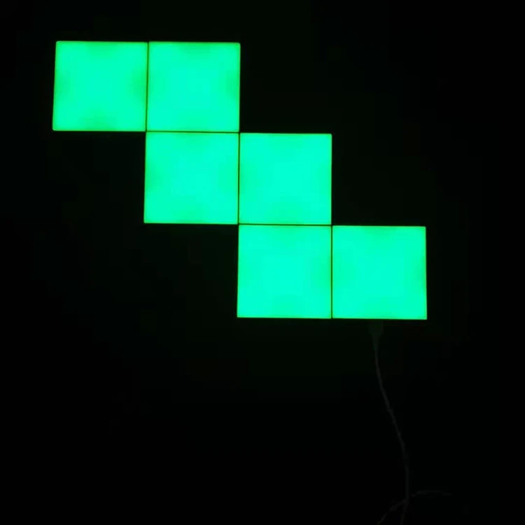 Горячая распродажа Rgb меняющий цвет свет Китай пульт дистанционного управления настенный квадратные светодиодные фонари партии