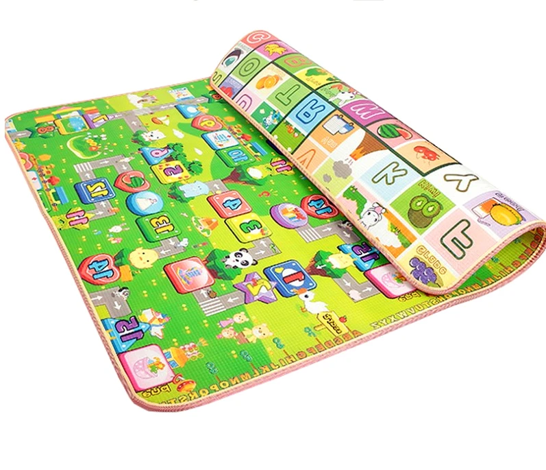 Wholesale alphabet baby water play mat sensory toys leakproof inflatable play tummy time baby water ma