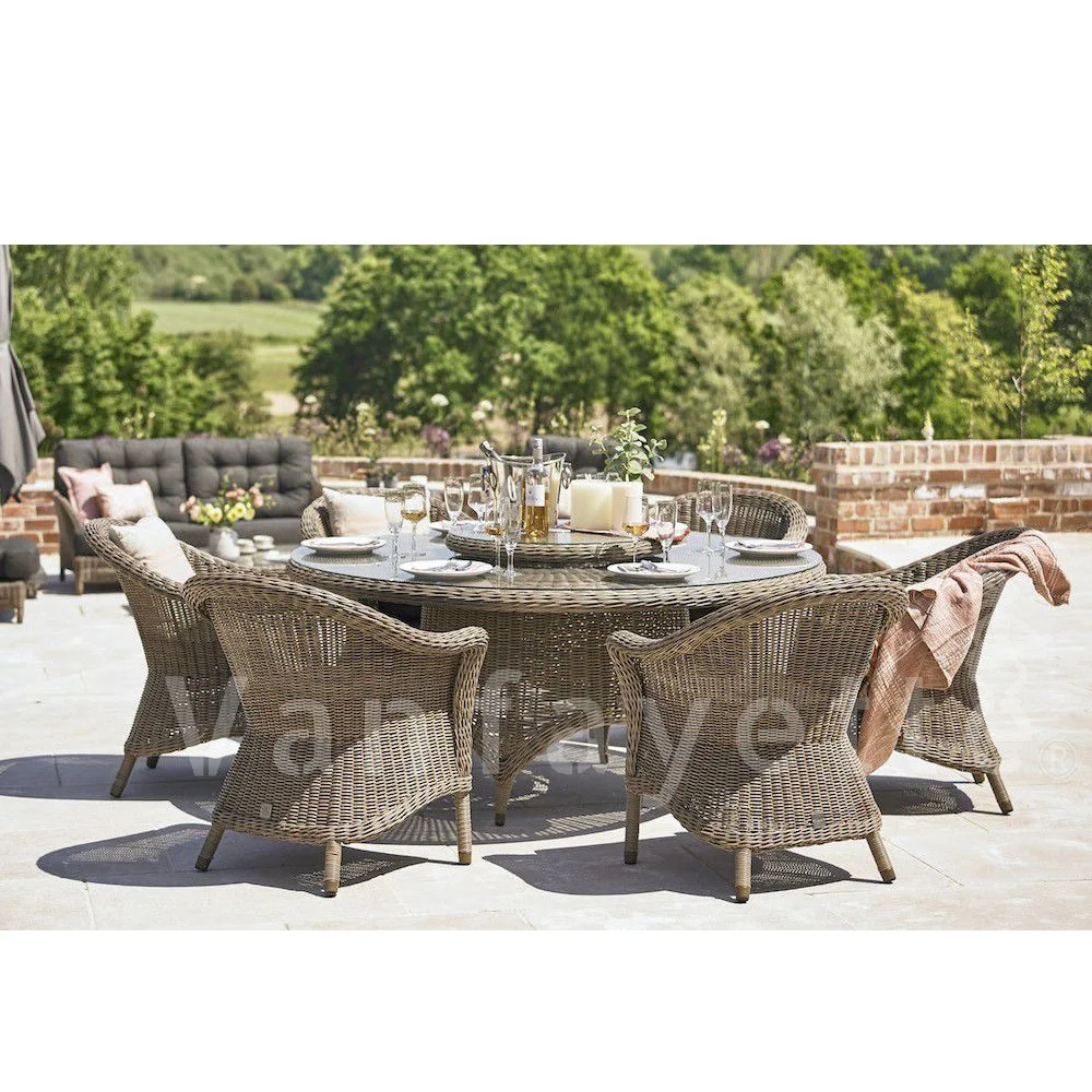 Garden Furniture Table And Chairs Garden Chairs And Table Metal Aluminum Garden Set With 8 Chairs And 1 Table