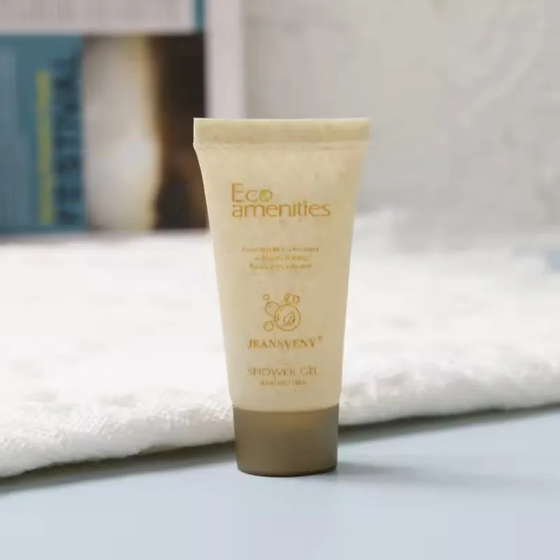 Customized Wheat Straw Hotel Mini Hotel Toiletries Wholesale Private Label Luxury Organic Shampoo Bottle Travel Size Shampoo