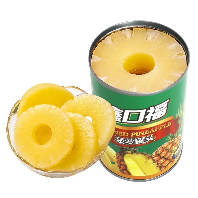 425 г упаковки консервированные фрукты в сиропе консервированный нарезанный ананас
