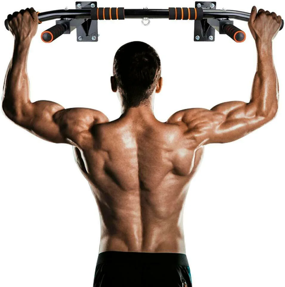 
Factory Direct Grind Arenaceous Effect Indoor Fitness Home Gym Pull up Wall mounted Wall Horizontal Bar 