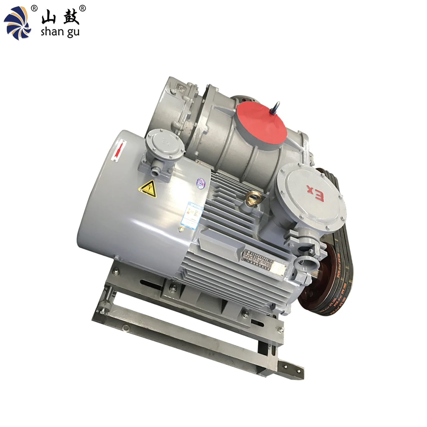 Low Noise Air Cooling Three Lobes Industrial RSR-175 Lithium Electricity Industry Pneumatic Conveying Turbo Air Blower