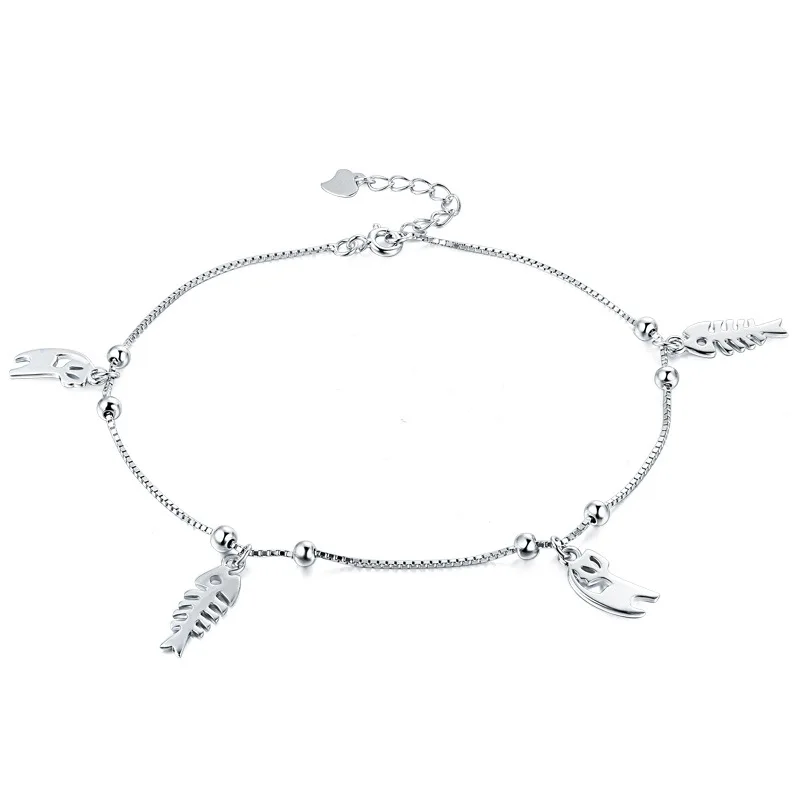 Simple personality currents Gold  Anklet copper brass jewelry supplier custom anklet jewelry for ladies accessories