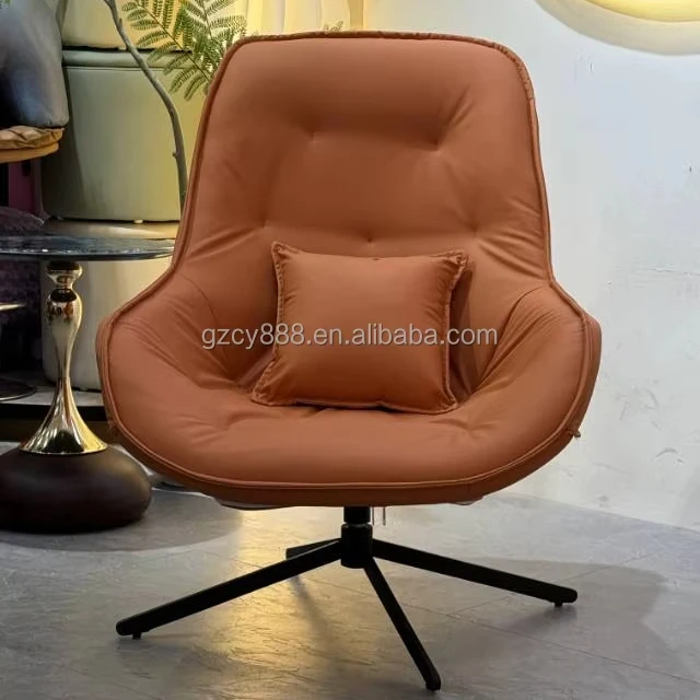 Living Room 360-degree Rotating Swivel Chair Relaxing for Adult Simple Home Office Hotel Furniture Luxury Single Recliner Chair