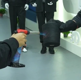 Пряжа из углеродного волокна черного цвета 10s/2 огнестойкая и негорючая с LOI 40 + для спиннинга