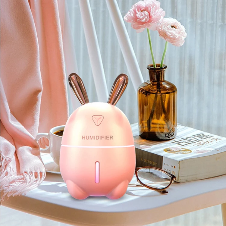 
300ml led light ultrasonic aromatherapy diffuser 5v usb air humidifier in stock 