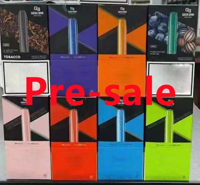 Новейшая модель; geekbar PRE-SALE 2021 новый продукт geek бар модулем vamp (упаковочной