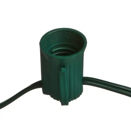 UL C9 E17 bulb socket waterproof lamp holder for 18#SPT-2