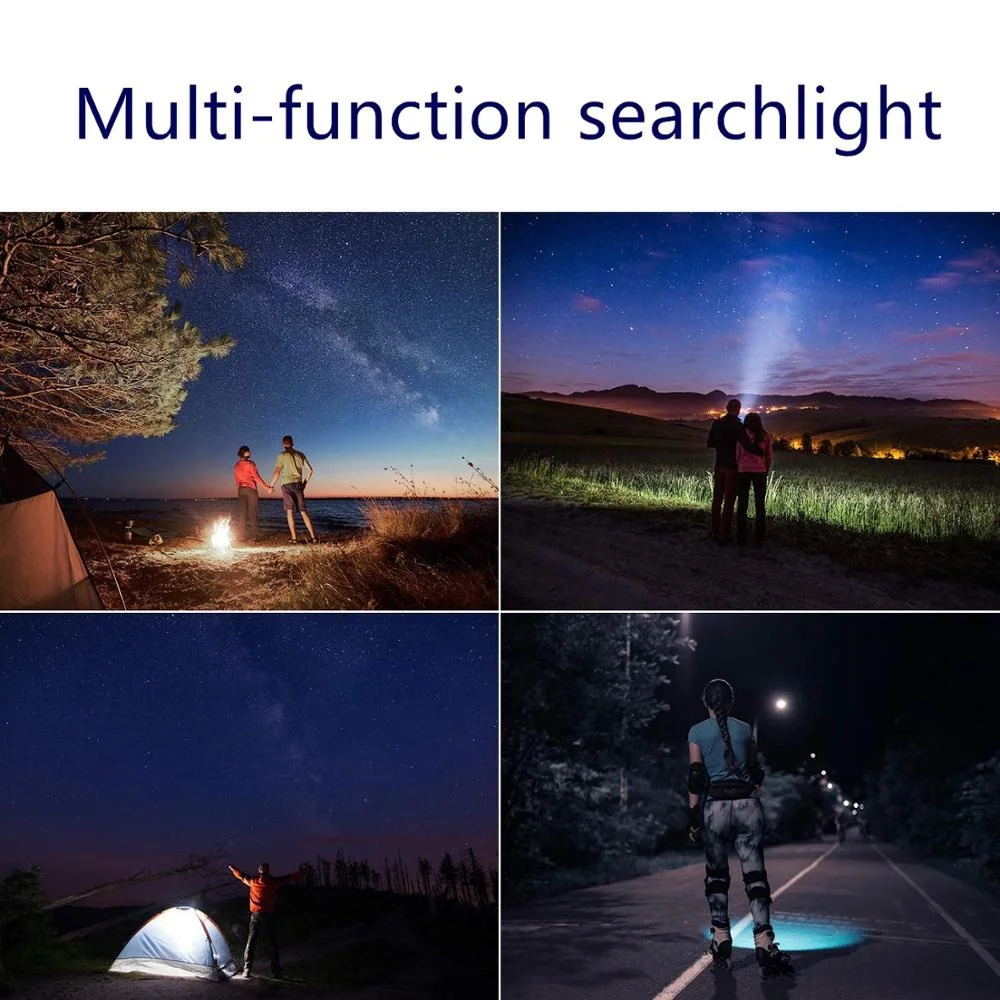 
2020 High Quality Rechargeable LED Search Light Outdoor Emergency Lights 