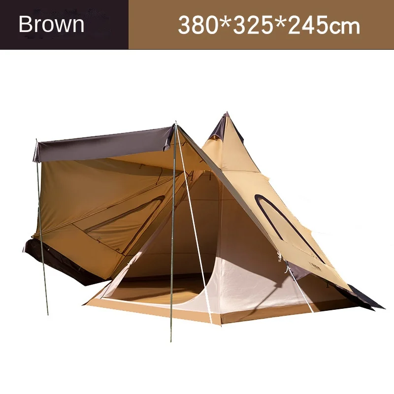 4 6 Person Big Large Wholesale Outdoor Luxury Adult Family Indian Teepee Tipi Camping Tent for Sale