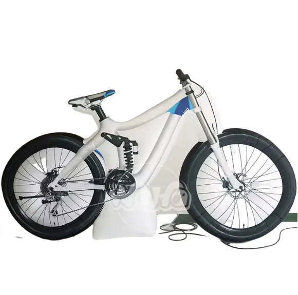 Giant huge large big customized inflatable motor van motorcycle motor bicycle motorbike bike model