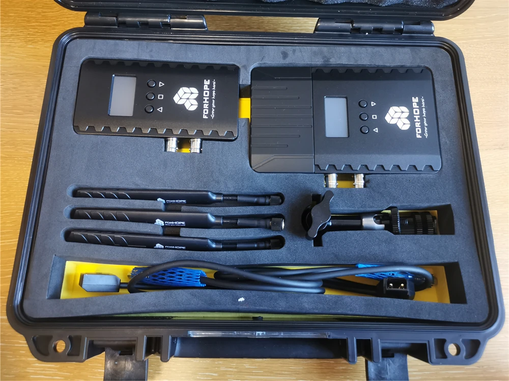 Forhope DM1000 1000FT SDI HD MI Compatible wireless audio video transmitter receiver