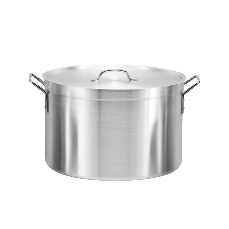 Hotel Restaurant Commercial Model Soup Pot Aluminum Cookware Set Large Soup Aluminum Bucket