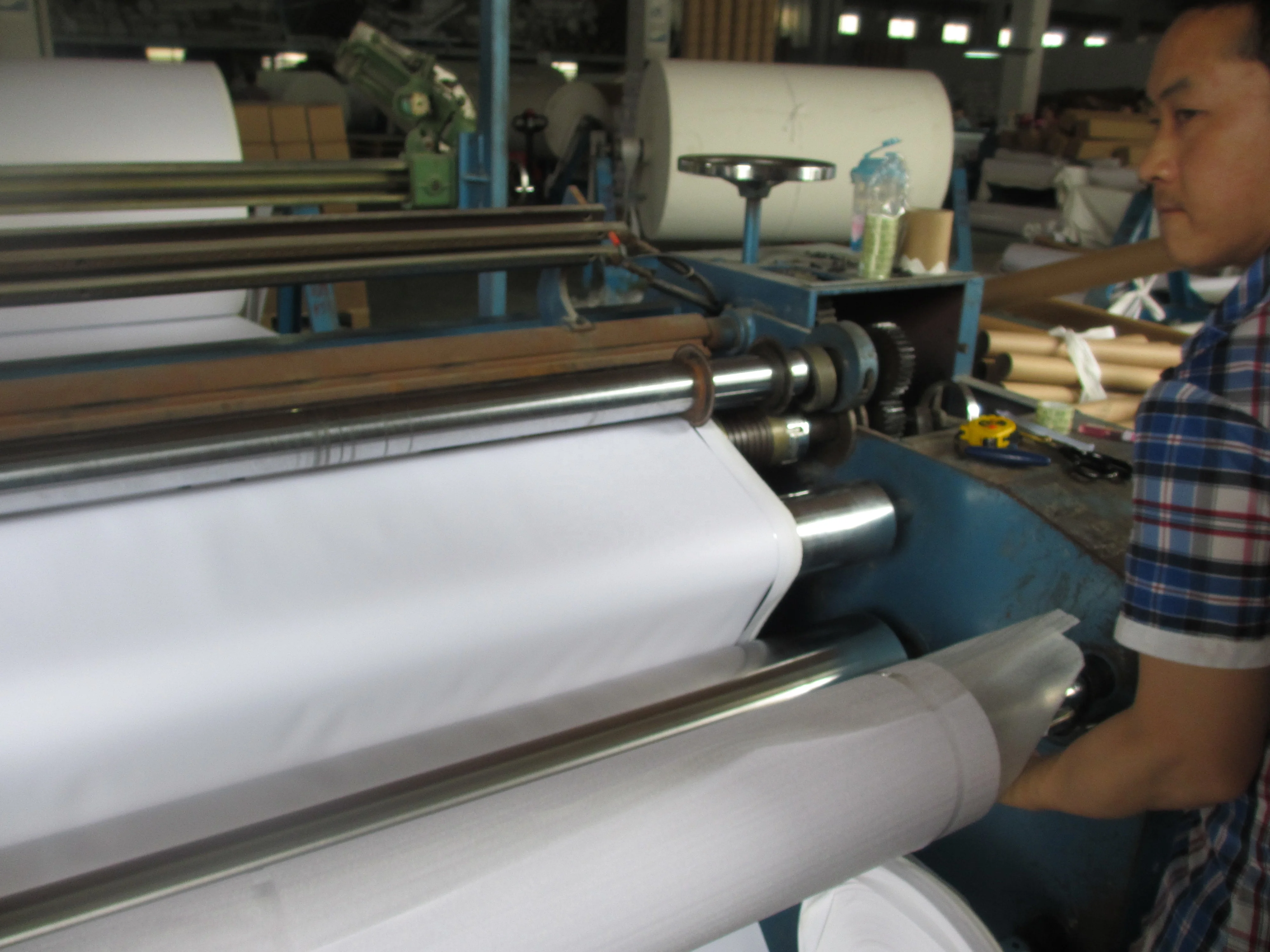 BY-SSG201 High Quality Water Resistant Matte Cotton Canvas Inkjet Fabric Canvas Roll Coated Printable Fine Art inkjet media