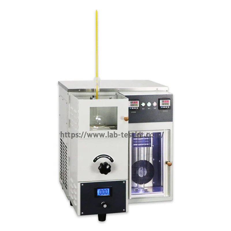 Low Temperature Double Tubes Petroleum Naphtha Distillation Test Apparatus
