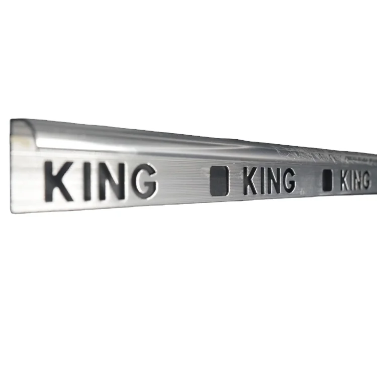 Triangle Shaped Decor Metal Trim Wall Decorative Curved Strip Aluminium Edge Corner Tile Trims With Custom Design