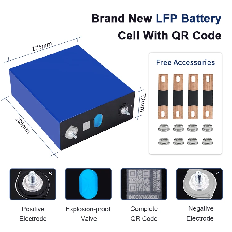 Eu Stock Exliporc Ev Lf304 3.2v 304ah Lifepo4 280ah Cell Battery Grade A 6000cycles Akku Lithium 304 Ah Lifepo4