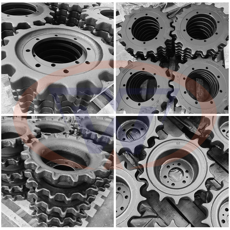 6732903 Compact Track Loader Undercarriage Parts Front Idler Drive Idler Wheel For Bobcat T550 T590