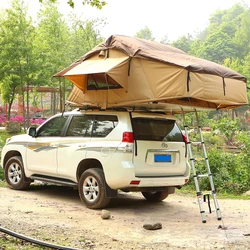 Outdoor Pickup Truck Car Tent Travel Waterproof Camping Building Leisure Roof Car Tent Ladder Truck Bed Tent