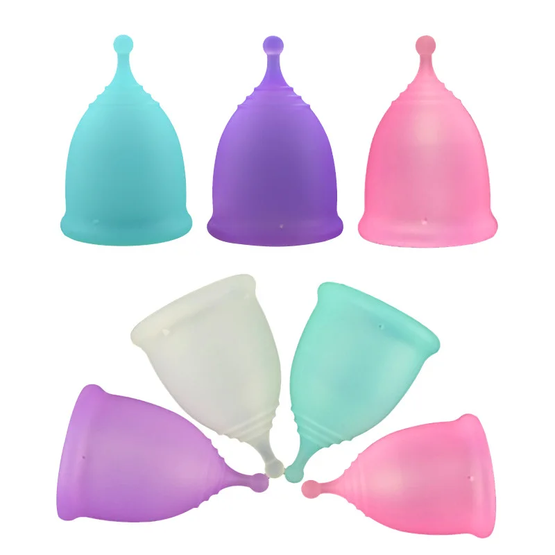 Wholesale Hygiene Lady Silicone Reusable Clean Medical Grade Silicone Copa Menstrual Cup