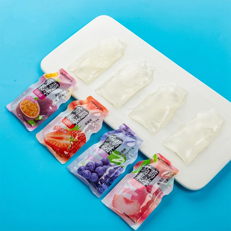 wholesale snack fruit flavored low-fat jelly pudding konjac jelly