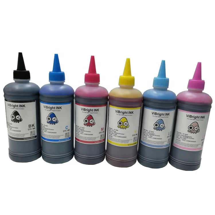 ViBright ET800 500ML   RX615/R270/R290  Artisan 1430/837 bottle ink  CISS refill special  premium dye ink