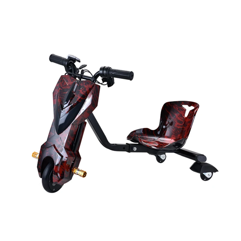 Trike bike drift electric cool drift electric tricycle scooter trike with led light mini drift trike